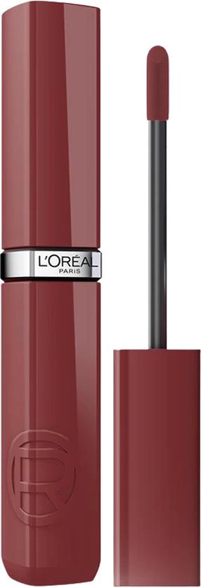 Lūpu krāsa L’Oréal Paris Infaillible Laque Resistance, 4.3 ml, midnight bordeaux krās., 625