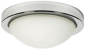 Lampa griesti Candellux Roda 13-96923, E27, 2 x 60 W, balta krās. / hroma krās.