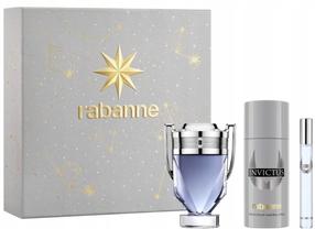 Dāvanu komplekts vīriešiem Paco Rabanne Invictus, 3 gab.