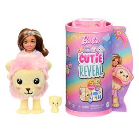 Кукла Mattel Barbie Cutie Reveal HKR21 HKR21, 12 см, многоцветный