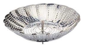 Garų sietelis Kitchen Craft, 23 cm, sidabro sp.