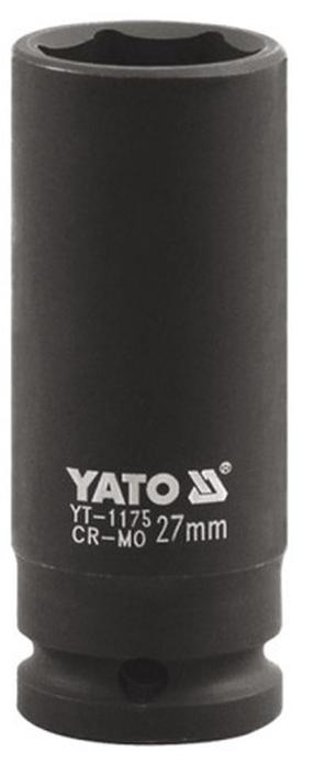 Kuusnurkne löögipistikupesa Yato YT-1177, HEX, 90 mm, 32 mm, 1"