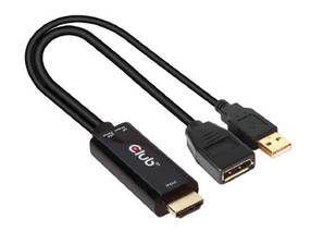 Adapteris Club 3D CAC-1335 HDMI / Micro USB, Displayport, juoda sp.