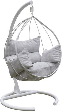 Pakabinamas krėslas Kalune Design Mavera, balta sp.