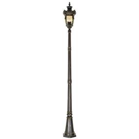 Brīvi stāvošs āra gaismeklis Elstead Lighting Philadelphia, 60W, E27, IP44, bronzas krās./melna krās., 26.5 cm x 237 cm