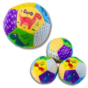 Bumbu komplekts bērniem Lean Toys Soft Dinosaurs, 9 cm, 3 gab.
