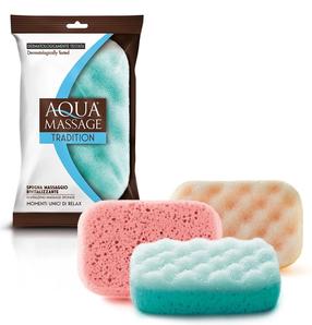 Dušo kempinė Aqua Massage Fantasy Body Care, 23 cm x 12.5 cm, (spalva/dizainas parenkami atsitiktine tvarka)