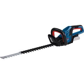 Akumuliatorinės gyvatvorių žirklės Bosch GHE 18V-60 Solo, be akumuliatoriaus, 18 V
