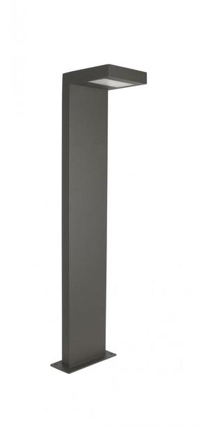 Brīvi stāvošs āra gaismeklis Su-Ma Karo, 10W, LED, IP54, pelēka krās., 10 cm x 58 cm
