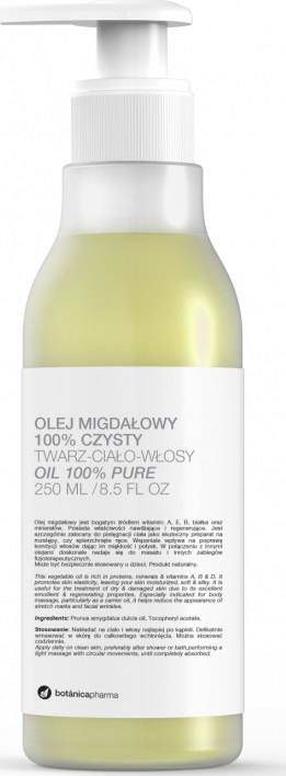 Kehaõli Botanicapharma Sweet Almond Oil, 250 ml