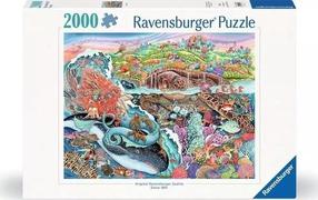 Dėlionė Ravensburger Thalassic Tale, 75 cm x 98 cm, 200 vnt., įvairių spalvų