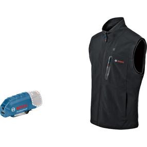 Vest meeste Bosch GHV 12 18V XA, must v., M suurus