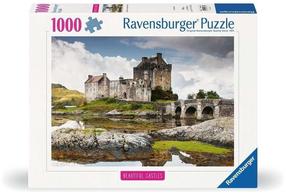 Dėlionė Ravensburger Beautiful Castles Scotland, 50 cm x 70 cm, 1000 vnt., įvairių spalvų