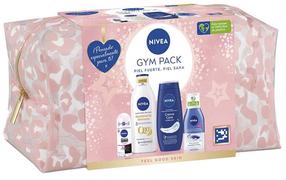 Ķermeņa kopšanas līdzekļu komplekts Nivea Women's Gym Bag, 5 gab.