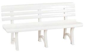 Lauko suoliukas Bica Olimpia, balta sp., 53 cm x 150 cm x 77 cm