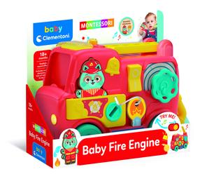 Izglītojošās rotaļlieta Clementoni Montessori Fire Engine