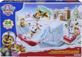 Advento kalendorius Spin Master Paw Patrol 2026, 24 vnt., įvairių spalvų