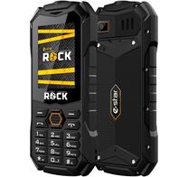 Mygtukinis telefonas eStar Rock, 128 MB, juoda sp.