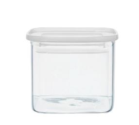 Lielapjoma produktu konteiners Ambition Slim 67579, 0.500 l, caurspīdīga krās./balta krās.