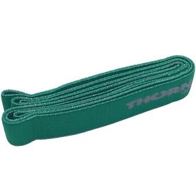 Pretestības gumija Thorn Fit Superband Textil, 208 cm x 5 cm, zaļa krās.