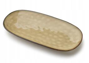 Servēšanas šķīvis Mondex Basic Nature HTNB5585, 26 cm, 13 cm, Brūngans krās.