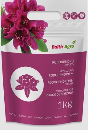 Trąšos rododendrams Baltic Agro, granuliuotos, 1 kg
