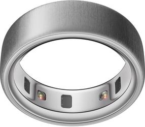 Viedais gredzens Oura Ring 4 Size 7, brushed silver krās.