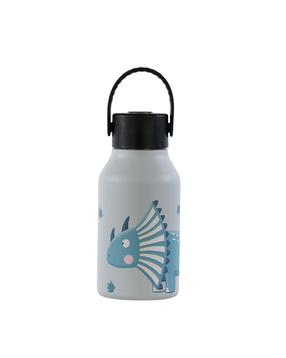 Termogertuvė Runbott Mii Triceratops, 0.35 l, mėlyna sp./pilka sp.
