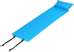 Pašpiepūšamais matracis Springos Self-Pumping Mat PM036, zila krās., 186 x 53 cm