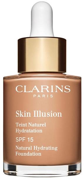 Vedel jumestuskreem Clarins Skin Illusion Natural Hydrating Foundation, 112 amber, 30 ml