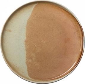 Taldrik prae Verlo Brassi, Ø 28.5 cm, pruun v./türkiissinine v.