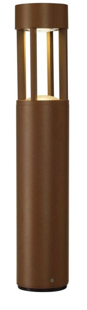 Pastatomas lauko šviestuvas SLV Slots 45, 4.5W, LED, IP44, ruda sp., 9 cm x 46.5 cm