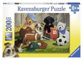 Dėlionė Ravensburger Let's Play Ball, 49 cm x 36 cm, 200 vnt., įvairių spalvų