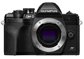 Sistēmas fotoaparāts Olympus OM-D E-M10 Mark IV, melna krās.
