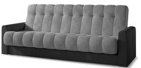 Sofa-lova Garett Monolith 85, Monolith 97, juoda sp./pilka sp., 85 x 210 cm x 90 cm