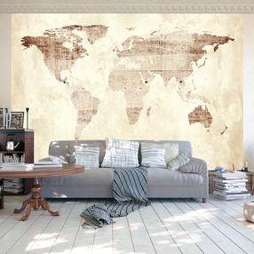Fototapetas Artgeist Precious Map, 140 cm x 200 cm