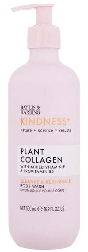 Kūno prausimosi želė Baylis & Harding Kindness+ Plant Collagen Cleanse & Rejuvenate Body Wash, 500 ml