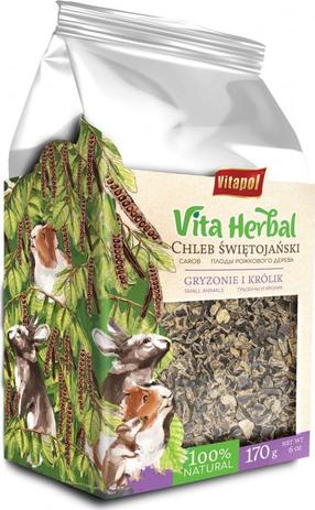 Väikeloomade toit Vitapol Vita Herbal, küülikutele/närilistele, 0.17 kg
