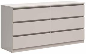 Komoda Tetrix, smėlio sp., 75.5 cm x 45 cm x 150 cm