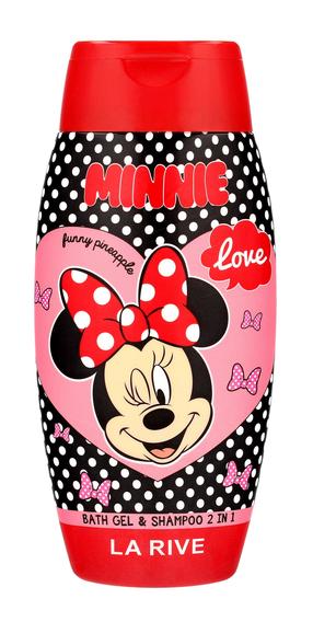Bērnu dušas želeja un šampūns La Rive Disney Love Minnie, 250 ml