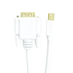 Kabelis Extra Digital CA912155 CA912155 Mini DisplayPort, VGA, 1 m, balta sp.