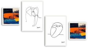 Paveikslas Wallity 4PBCT-09, 35 cm x 50 cm