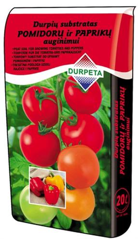 Turbasubstraat tomatitele/pipratele Durpeta GP0146, 20 l