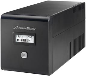 Стабилизатор напряжения UPS PowerWalker VI 1000 LCD, 600 Вт