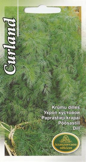 Семена Kurzemes sēklas укроп Dill Kurland, 7 г