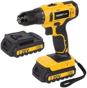 Gręžtuvas su akumuliatoriumi Powerplus X 00435, 20 V, 1.5 Ah