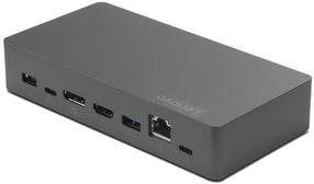 Jungčių stotelė Lenovo Thunderbolt 3 Essential Dock 40AV0135EU, grafito