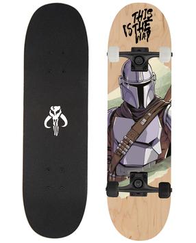 Skrituļdēlis Seven Star Wars Mandalorian, brūna krās./melna krās.