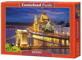 Пазл Castorland Budapest View at Dusk 2000 el. C-200405-2, 2000 шт.