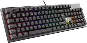 Laidinė žaidimų klaviatūra Genesis Thor 300 Thor 300 RGB Outemu Red, EN, juoda sp.